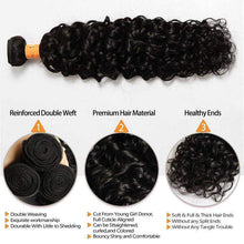 Load image into Gallery viewer, NY Virgin Hair 10a water wave human hair 4 bundles