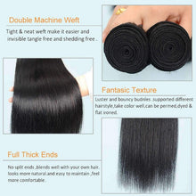 Load image into Gallery viewer, 9A Straight Human Hair Extensions 1 Or 2 Bundles Virgin Hair
