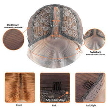 Load image into Gallery viewer, Blonde Lace Front Human Hair Wigs Brazilian Body Wave Transparent Lace Front Wigs