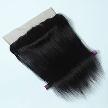 Load image into Gallery viewer, NY Virgin Hair 9a Straight Hair 13x4 Lace Frontal with 4 Bundles.