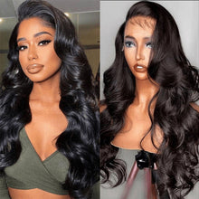 Load image into Gallery viewer, NY Virgin Hair Body Wave 13x4 Lace Frontal Wigs Brazilian Human Hair Wigs