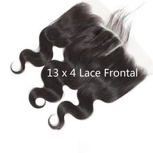 Load image into Gallery viewer, Brazilian Body Wave HD Lace Frontal 13X4 Ear To Ear Free Part 100% Remy Human Hair Medium Brown Lace Frontal