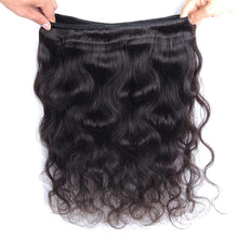 Load image into Gallery viewer, NY Virgin Hair 8a Brazilian Body Wave 4 Bundles With 13x4 Lace Frontal