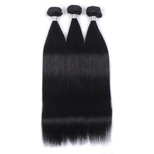 Load image into Gallery viewer, 8A Straight Human Hair 3 Bundles Deal Hair Extensions