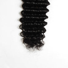 Load image into Gallery viewer, 10a Deep Wave Brazilian Virgin Human Hair Extension 4pcs Lot 10"- 28" Natural Color 100% Human Hair Weave Bundles
