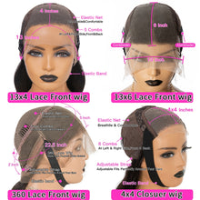 Load image into Gallery viewer, Ombre Body Wave Lace Front Wig HD Highlight Wig Human Hair Brazilian Glueless Wig
