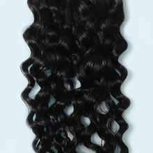 Load image into Gallery viewer, NY Virgin Hair 9a 4x4 Lace Closure Brazilian Human Hair Closure Water Wave Natural Color 10-20 Inch Lace Frontal Closure
