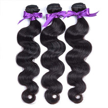 Load image into Gallery viewer, NY Virgin Hair 8a Brazilian Body Wave Human Hair Weave 3 Bundles
