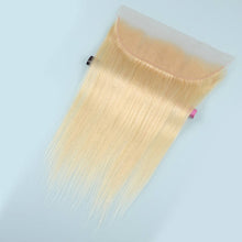 Load image into Gallery viewer, NY Virgin Hair 613 Straight human hair 13x4 lace frontal
