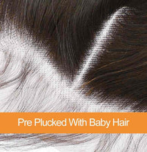 Load image into Gallery viewer, Brazilian Body Wave HD Lace Frontal 13X4 Ear To Ear Free Part 100% Remy Human Hair Medium Brown Lace Frontal
