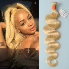 Load image into Gallery viewer, NY Virgin Hair 613 Body Wave human hair 1 bundle
