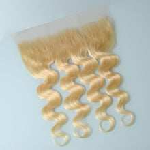 Load image into Gallery viewer, NY Virgin Hair 613 Body wave human hair 13x4 lace frontal
