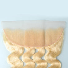 Load image into Gallery viewer, NY Virgin Hair 613 Body wave human hair 13x4 lace frontal
