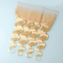 Load image into Gallery viewer, NY Virgin Hair 613 Body wave human hair 13x4 lace frontal

