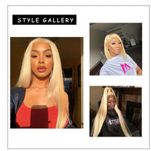Load image into Gallery viewer, NY Virgin Hair 613 Straight human hair 2 bundles
