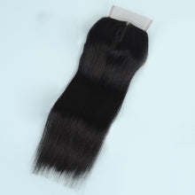 Load image into Gallery viewer, 9A Straight Brazilian Human Hair Extensions 3 Bundles With Closure 10-28 Inches
