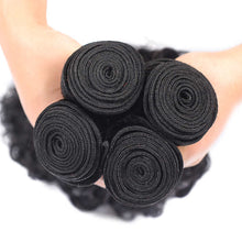 Load image into Gallery viewer, NY Virgin Hair 8a Brazilian Water Wave 4 Bundles 100% Human Hair
