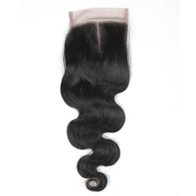Load image into Gallery viewer, NY Virgin Remy Hair 8a Body Wave 100% Brazilian Human Hair 4x4 Lace Closure
