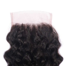 Load image into Gallery viewer, NY virgin Hair 8a Brazilian water wave 4x4 Lace Closure Pre-Plucked 10~20inch
