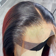 Load image into Gallery viewer, Straight Human Hair Wigs 180 Density 13x4 Lace Frontal Wig

