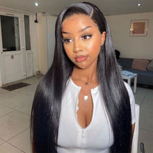Load image into Gallery viewer, Straight Human Hair Wigs 180 Density 13x4 Lace Frontal Wig
