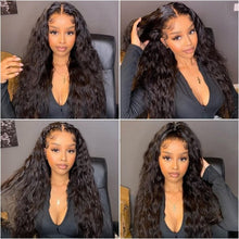 Load image into Gallery viewer, Water Wave Human Hair Wig 13x4 Lace Frontal Wig Peruvian Hair
